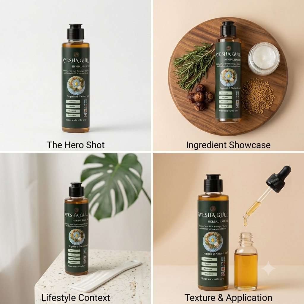 Herbal Hair Oil By Ayesha Gull (200ml)     40%OFF